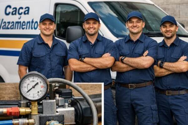 Técnico caça vazamento Goiânia